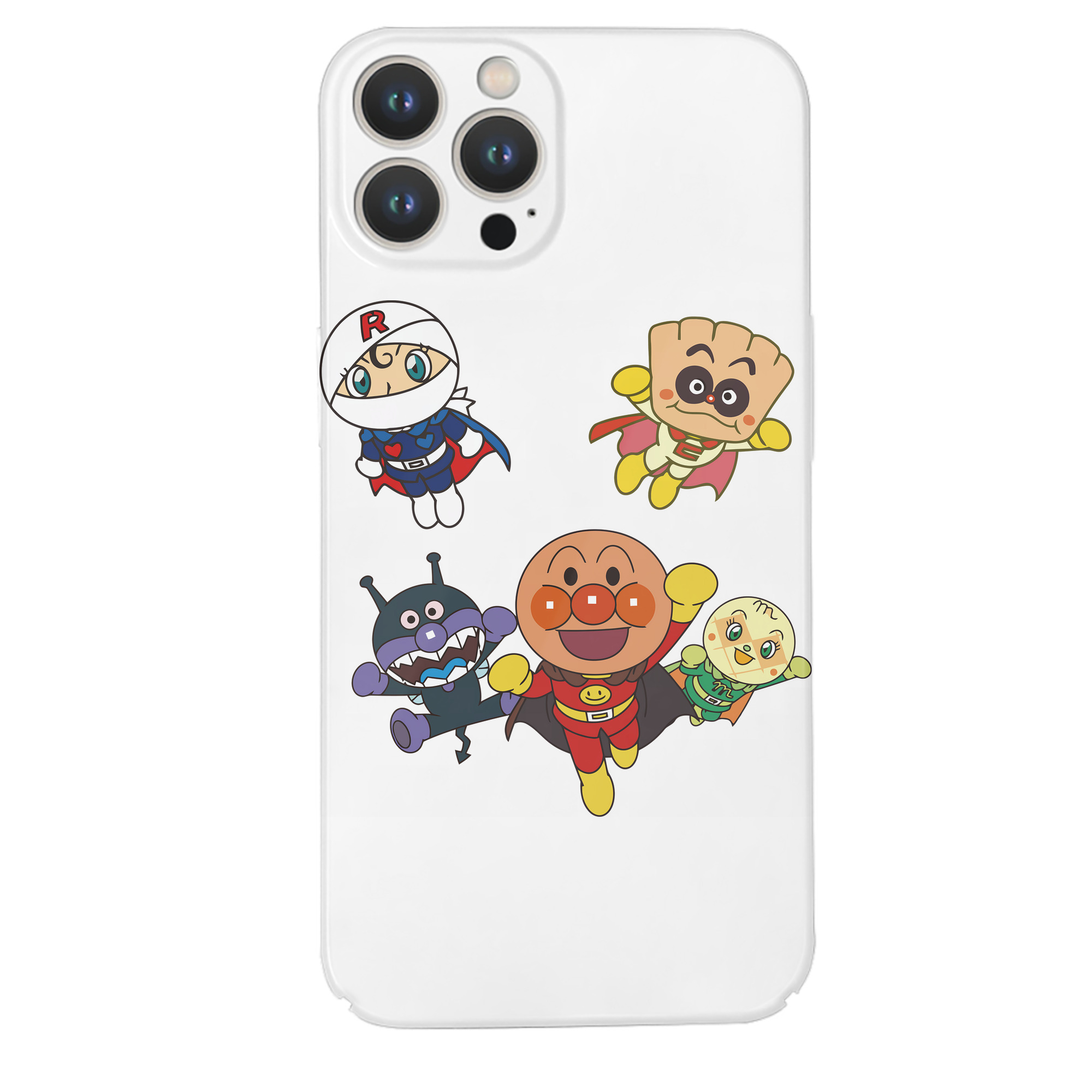 （画像用） アンパンマン Anpanman 【iPhone 14シリーズ対応】ハードケース